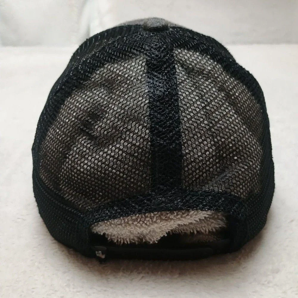 The North Face Hat Cap Trucker Mens Black Mesh Adjustable Outdoor Hiking Mudder
